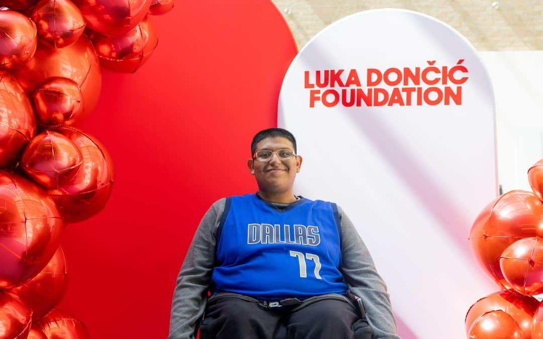 Fox 4: Luka Dončić Foundation’s Visit At Scottish Rite for Children