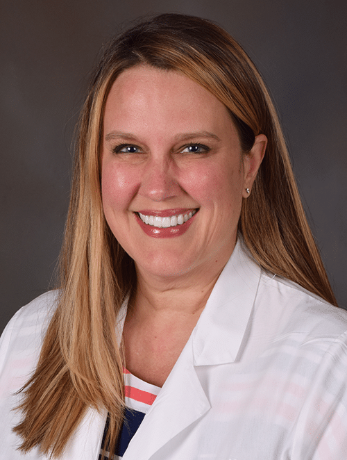 Stephanie de Jager, M.S.N., CPNP, is a certified pediatric nurse practitioner at Scottish Rite for Children Fracture Clinic in Frisco.