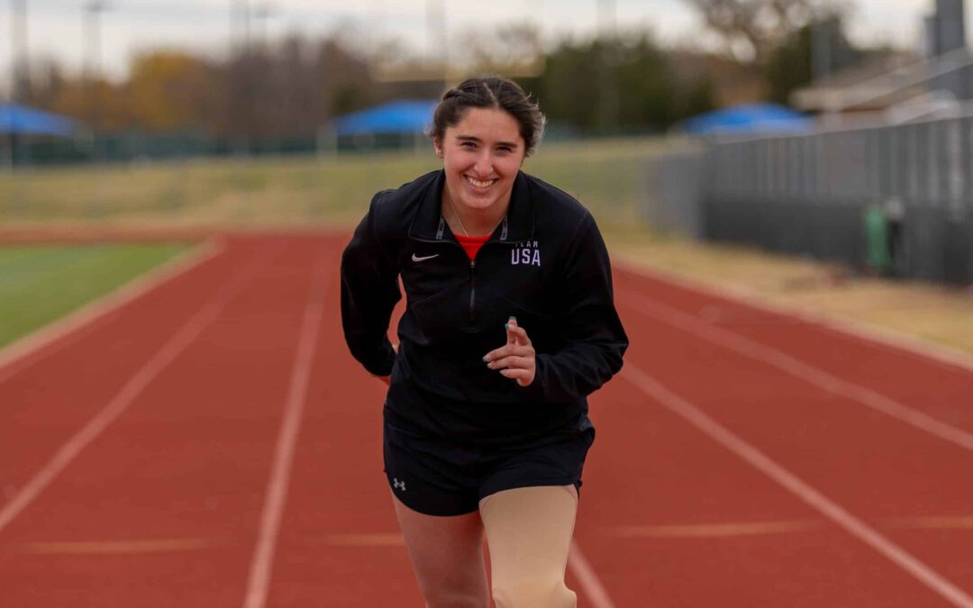 Chloe Races Toward Her Future