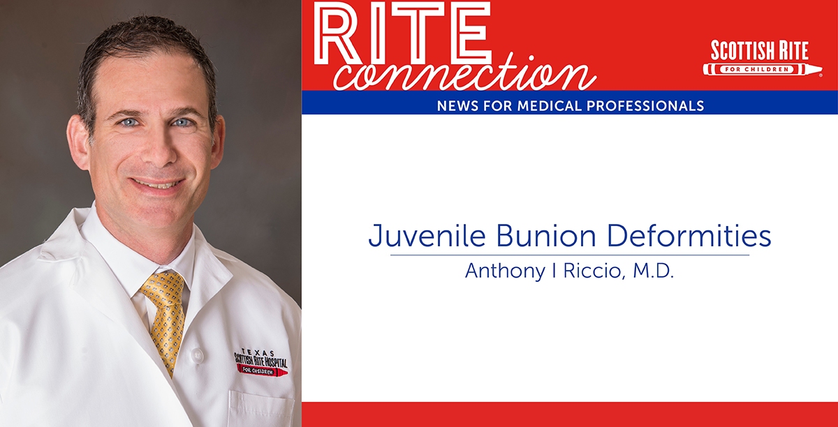RITE-Connection-Riccio,-bunions Anthony Riccio, MD