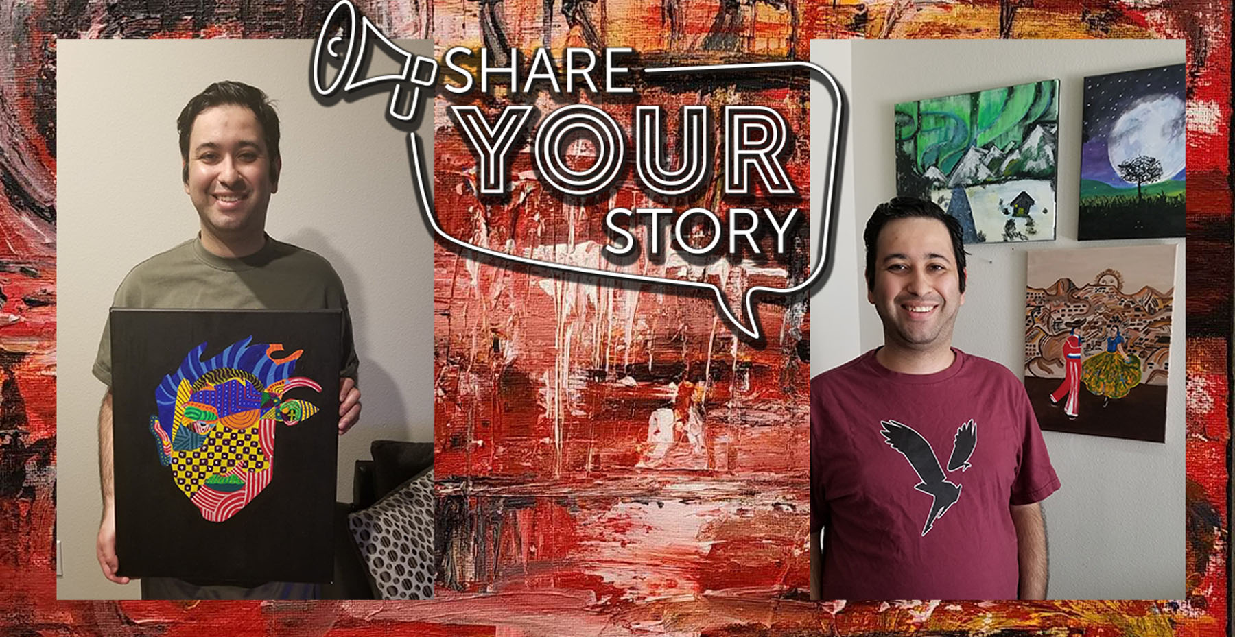 artist-header Rodrigo, a patient who is seen by our team of multidisciplinary experts