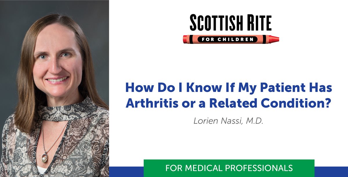 How Do I Know If My Patient Has Arthritis or a Related Condition?