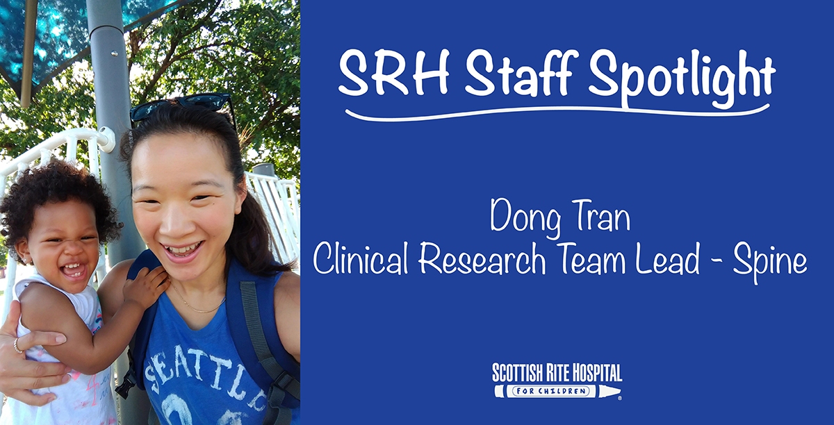 SRH-Staff-Spotlight-Dong-Tran Staff member, Dong Tran, with daughter.