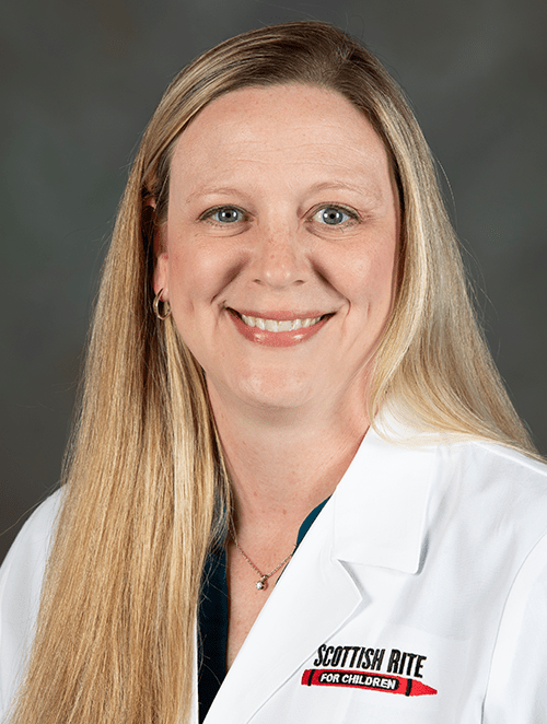 Dr. Julier Fuller Bio Image Julie Fuller, M.D., Staff Rheumatologist at Scottish Rite for Children
